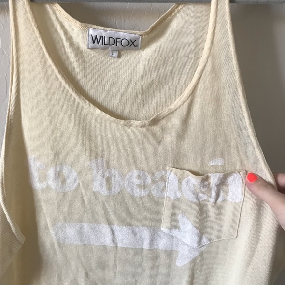 Wildfox Directions Tank To the Beach - Picture 4 of 5